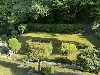 Garten auf verschiedenen Ebenen